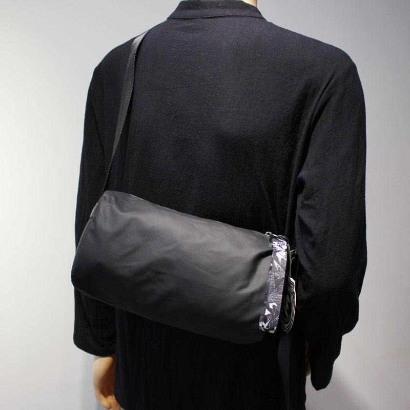 Black Nylon Crossbody