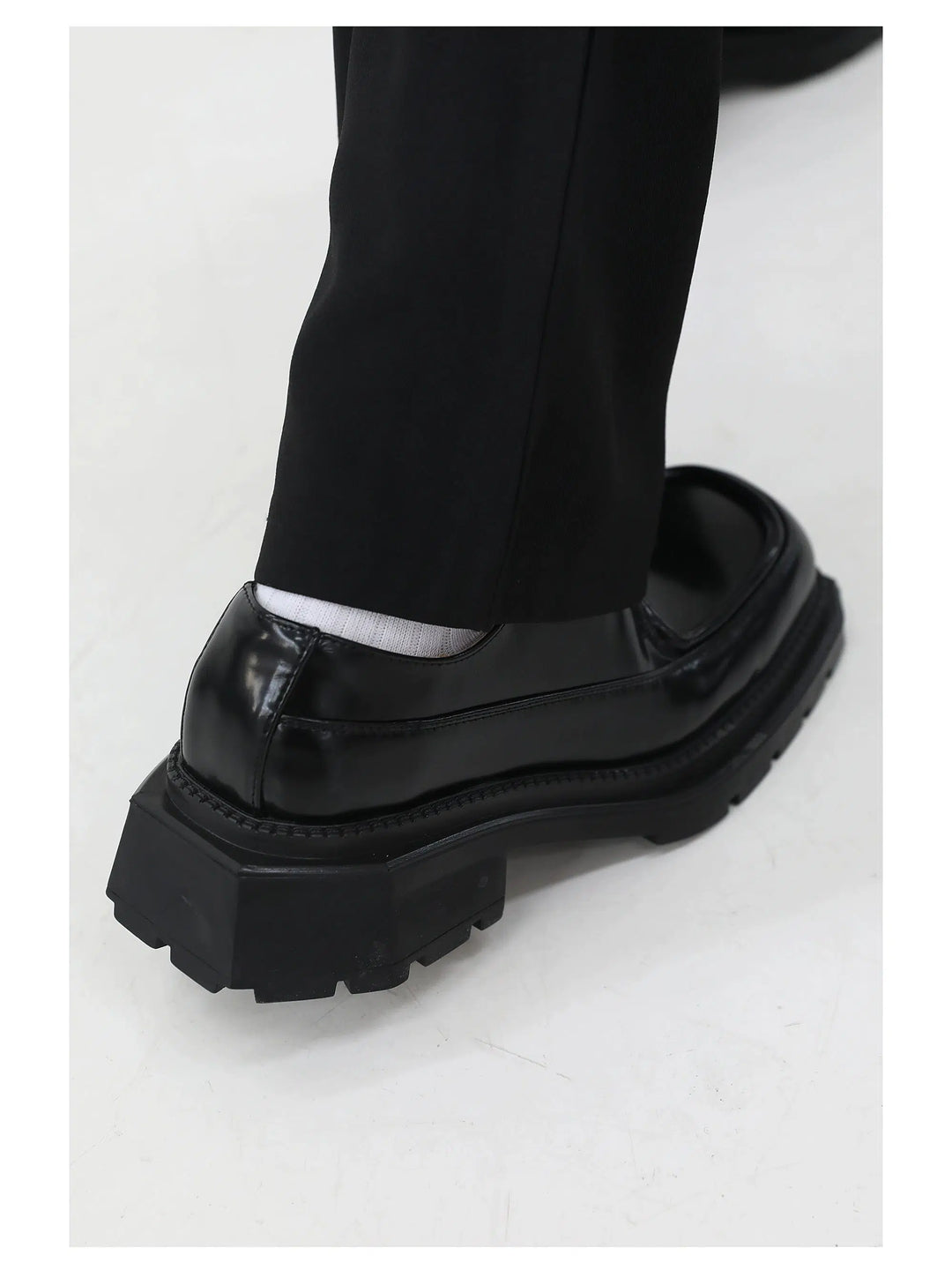 Black Square Toe Dress Shoes