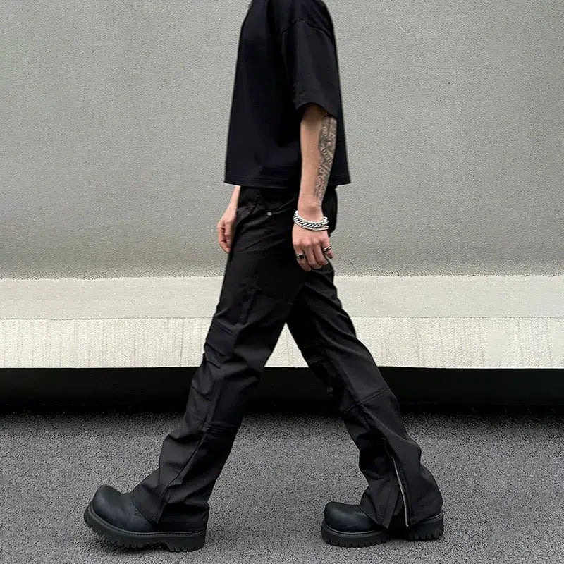 Black Waterproof Cargo Pants