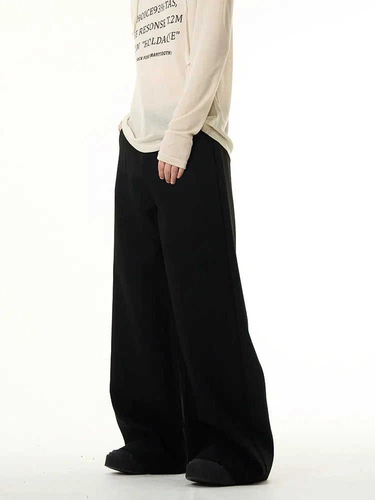 Black Wide-leg Jeans