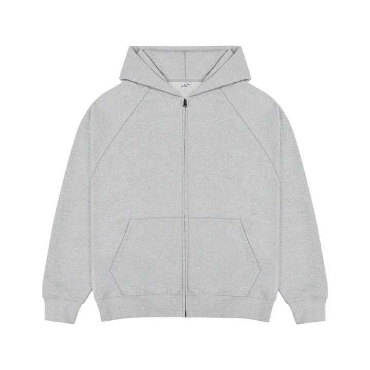 Blank Zip-up Hooded Hoodies