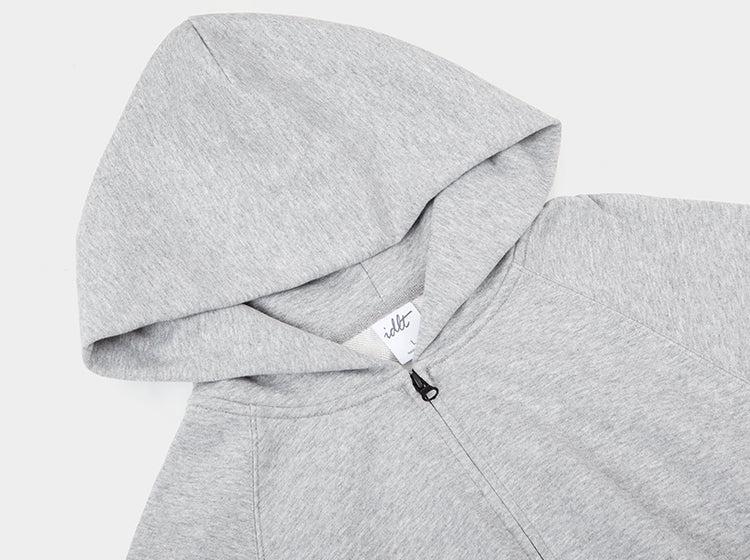 Blank Zip-up Hooded Hoodies