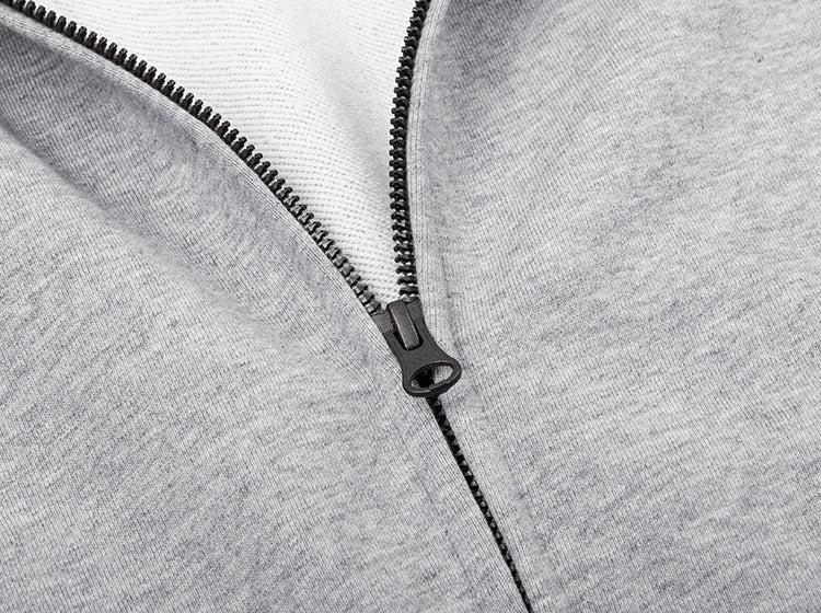 Blank Zip-up Hooded Hoodies