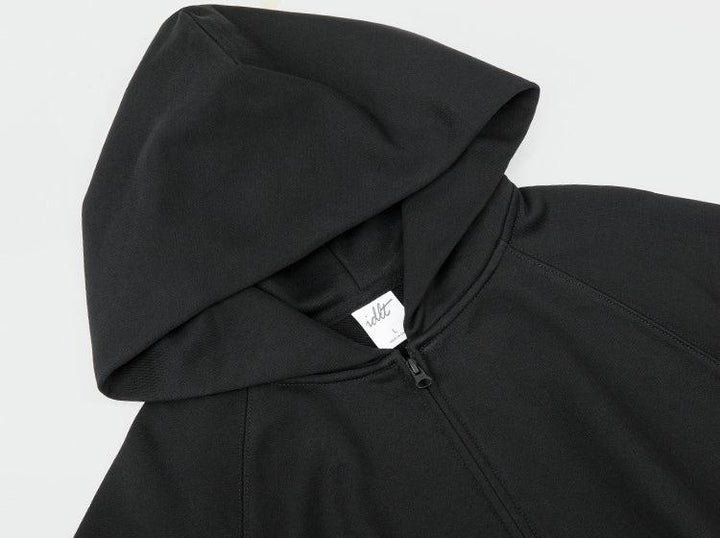 Blank Zip-up Hooded Hoodies