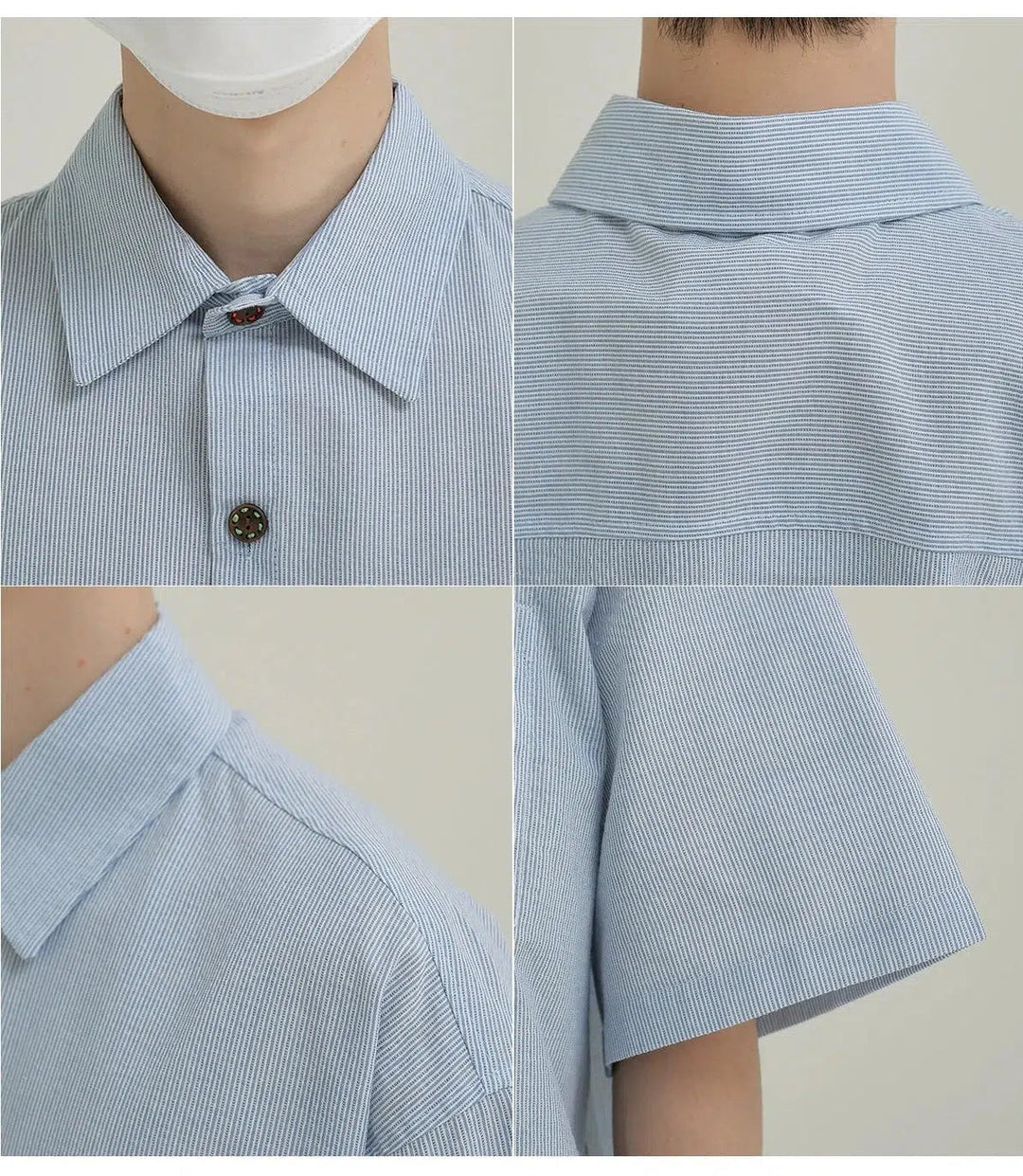 Blue Button-Down Shirt