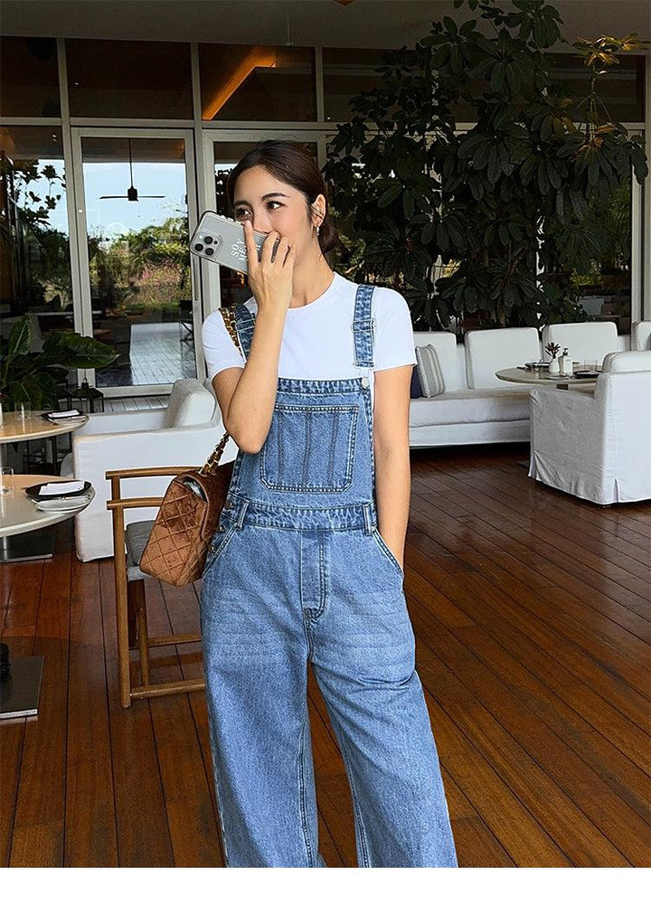 Blue Denim Overalls