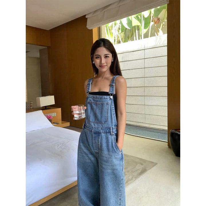 Blue Denim Overalls