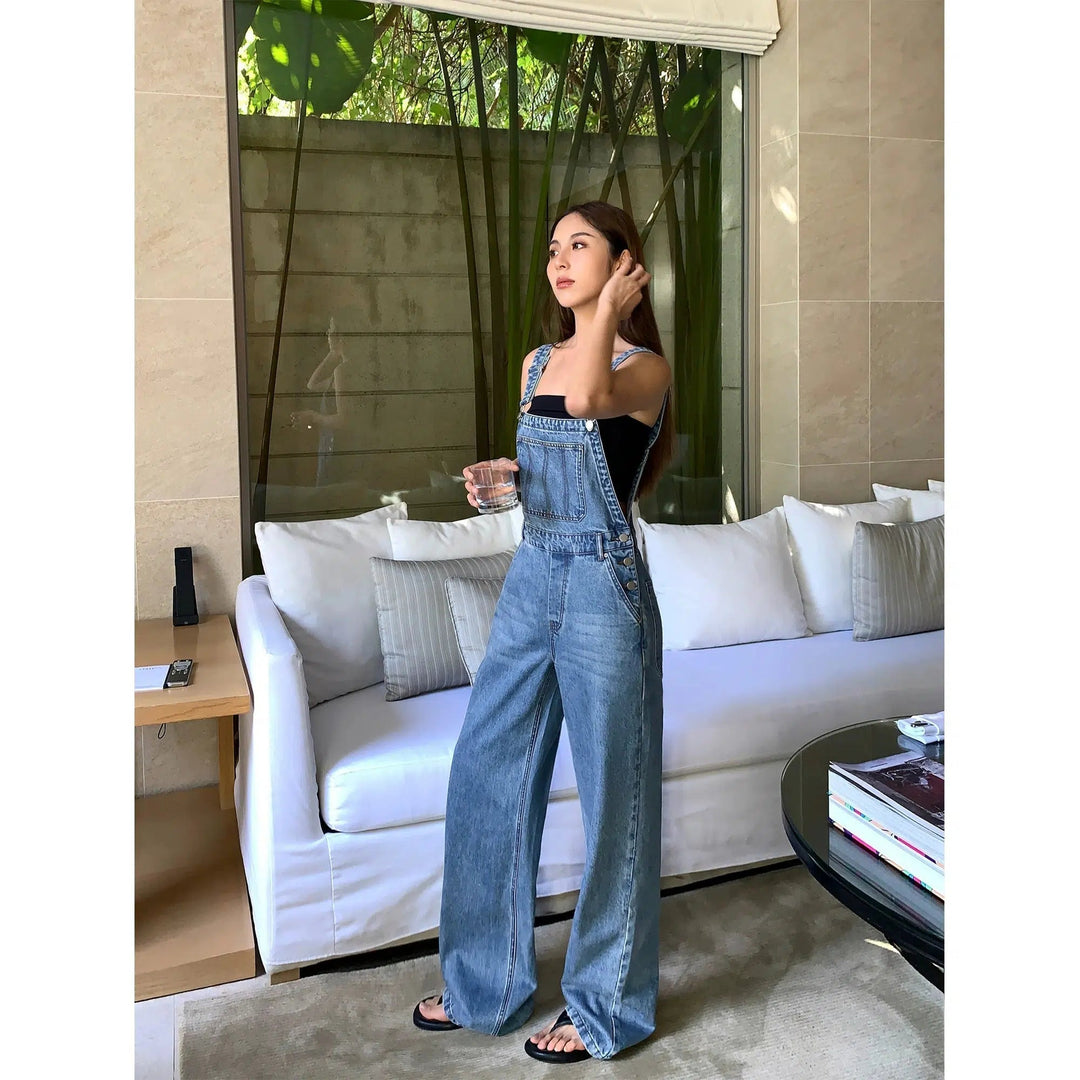 Blue Denim Overalls