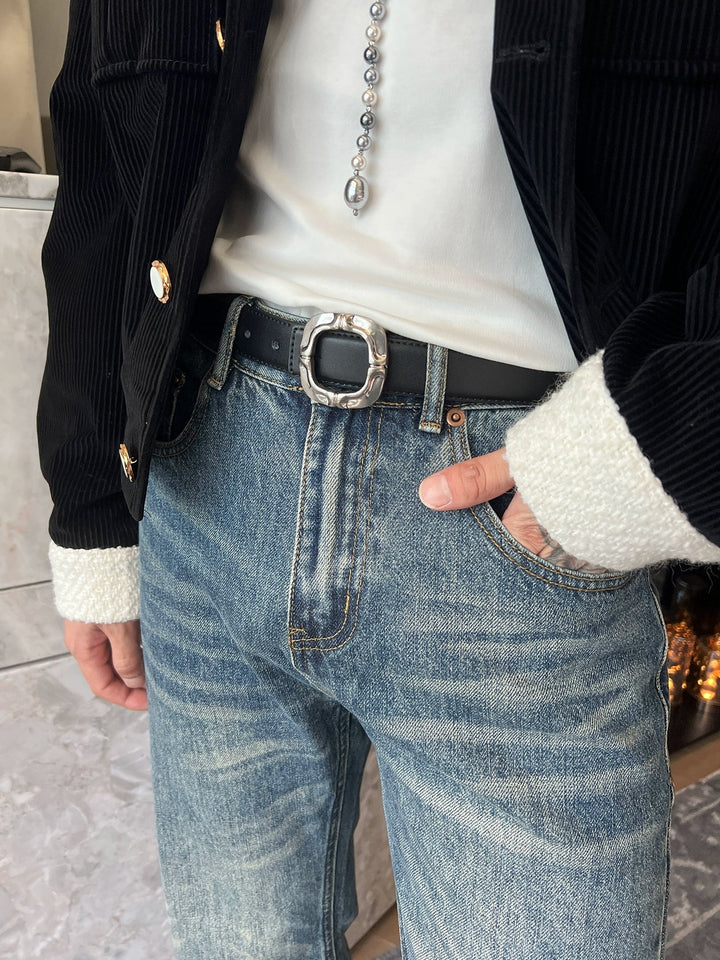 Blue Slim-Fit Jeans