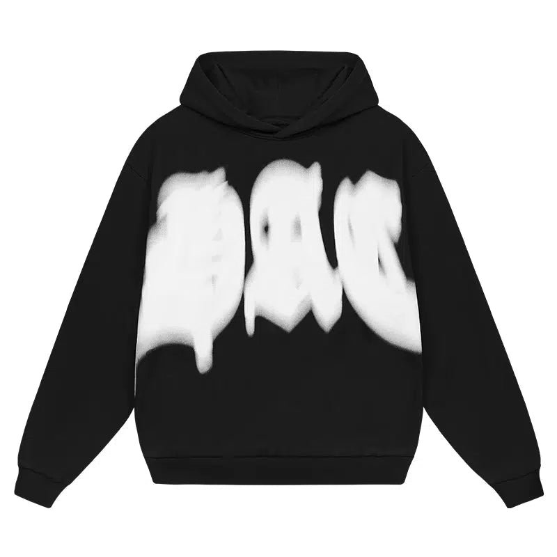 Blurred Phantom Print Sweatshirt