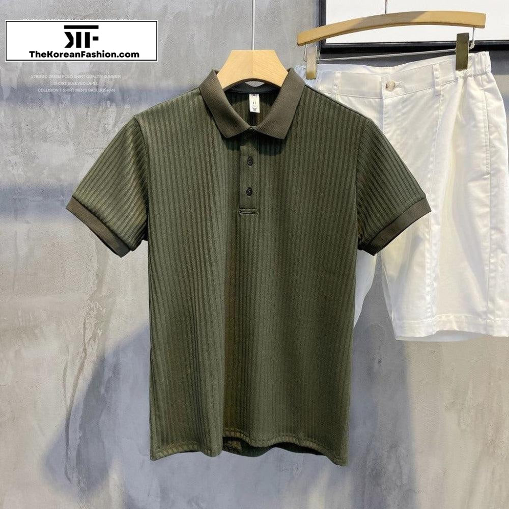 Breathable Lapel Polo T-Shirt