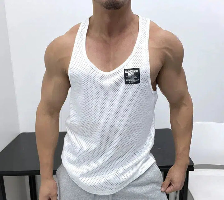 Breathable Mesh Athletic Vest