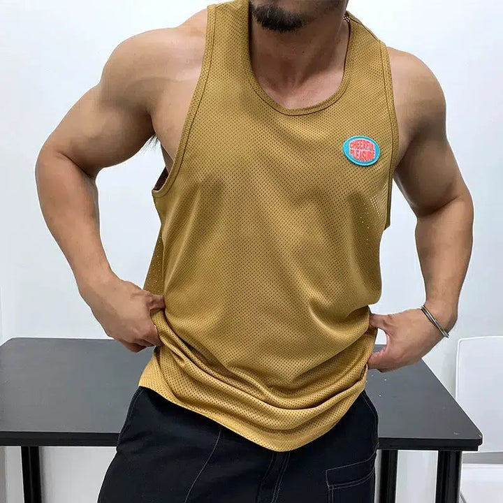 Breathable Mesh Athletic Vest