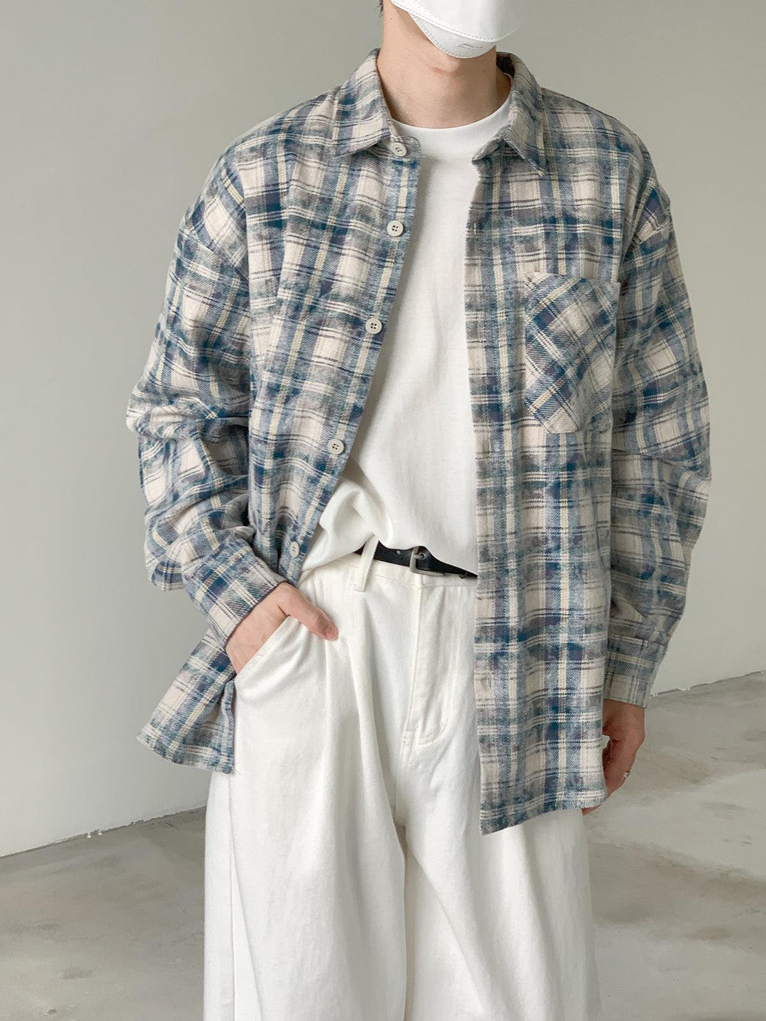 Brushed Cotton Plaid Shirt