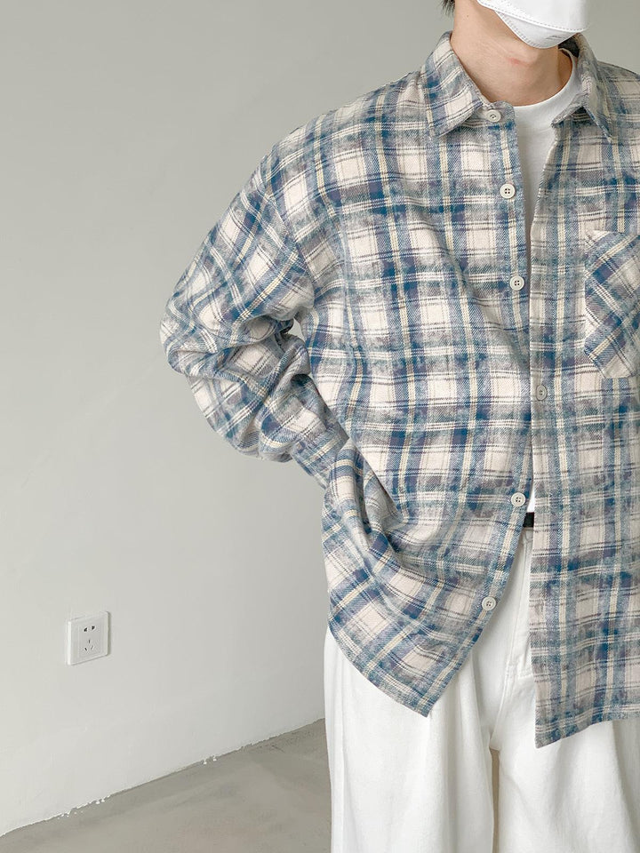 Brushed Cotton Plaid Shirt