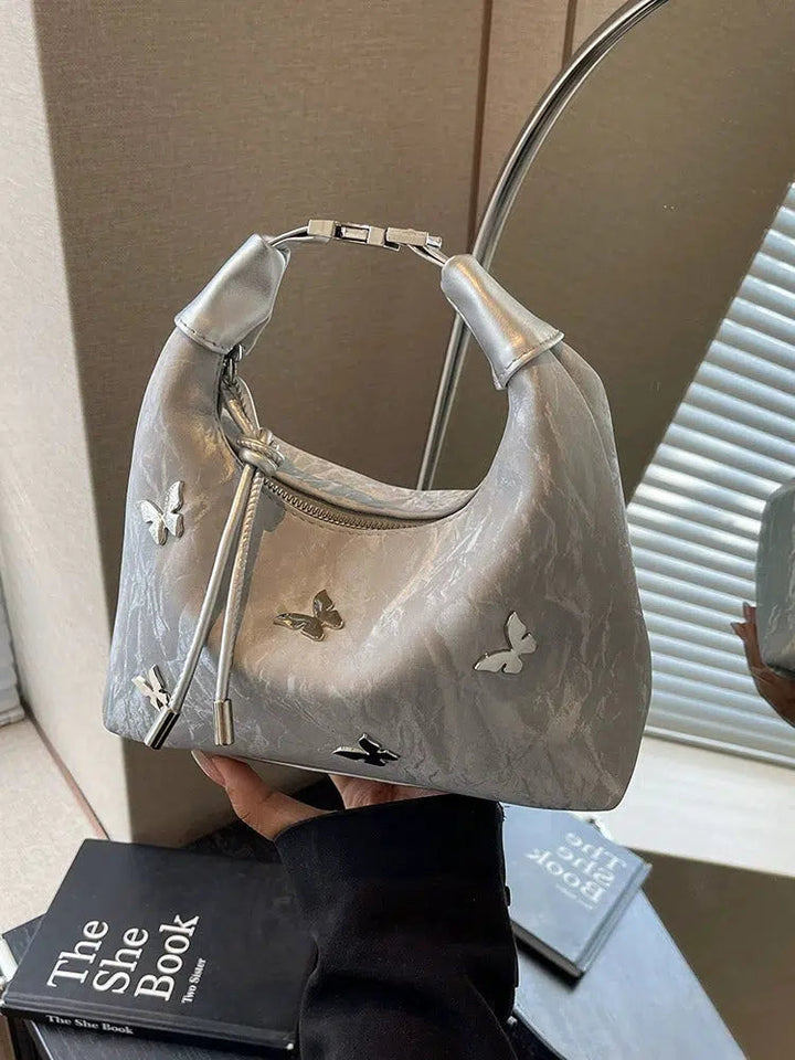 Butterfly Embellished Handbag