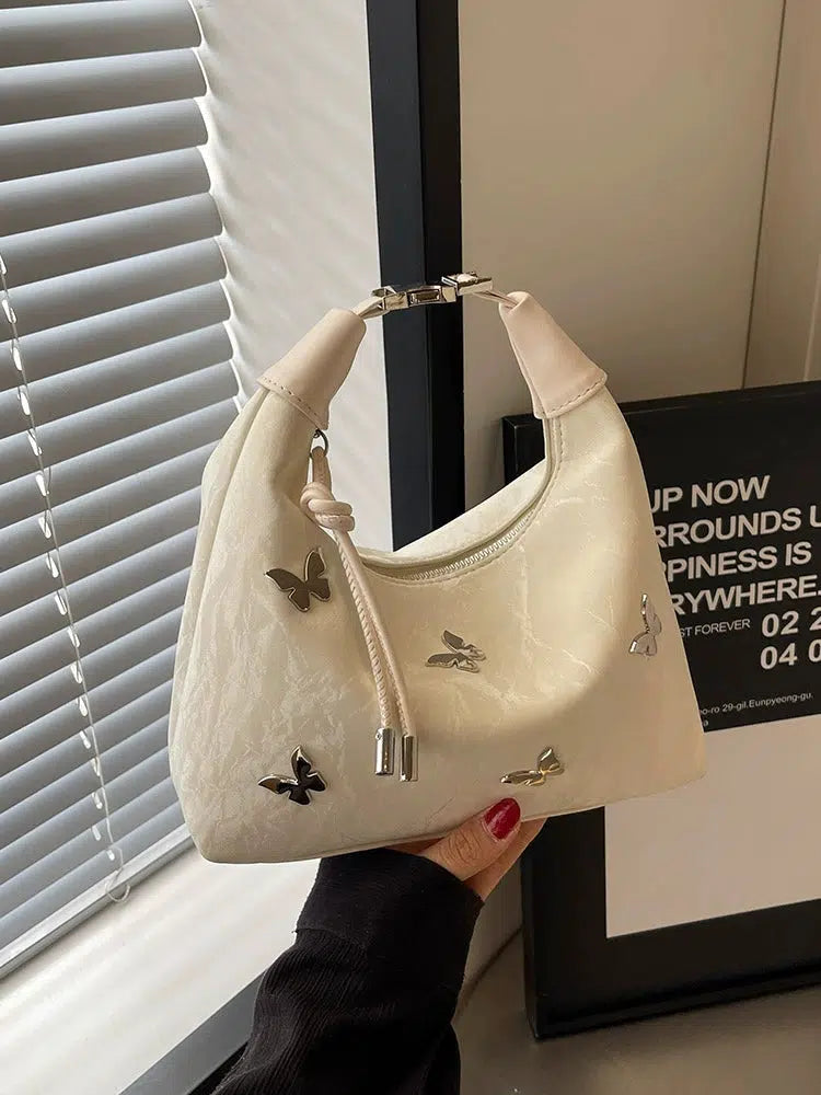 Butterfly Embellished Handbag