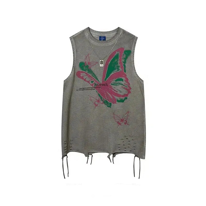 Butterfly Graphic Tank Top