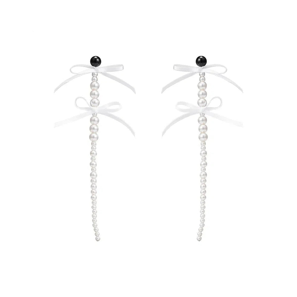 Butterfly Pearl Earrings