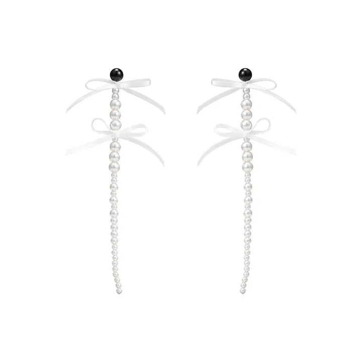 Butterfly Pearl Earrings