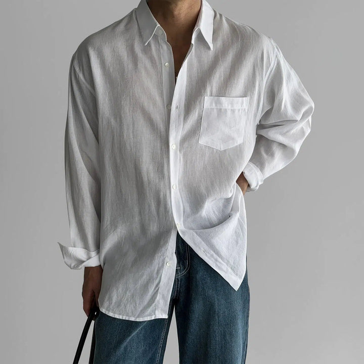 Button-down Linen Shirt