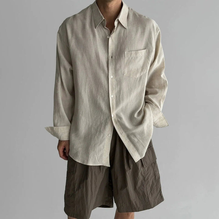 Button-down Linen Shirt