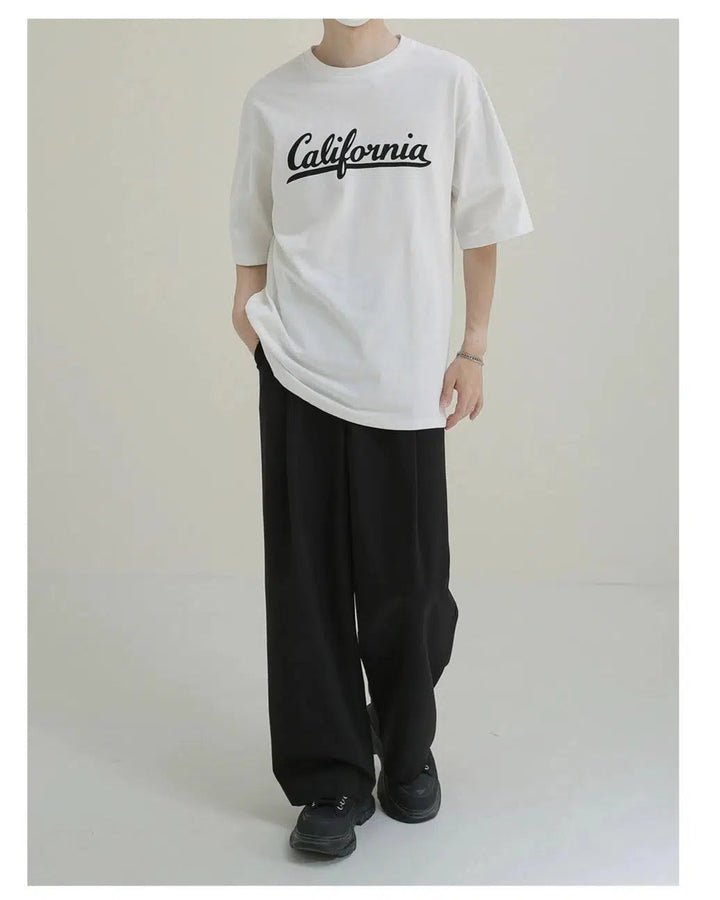 California Graphic Print T-shirt