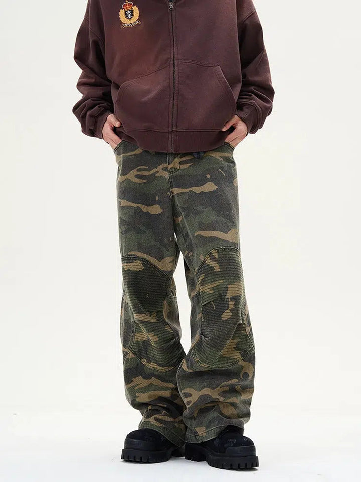 Camouflage Cargo Casual Pants