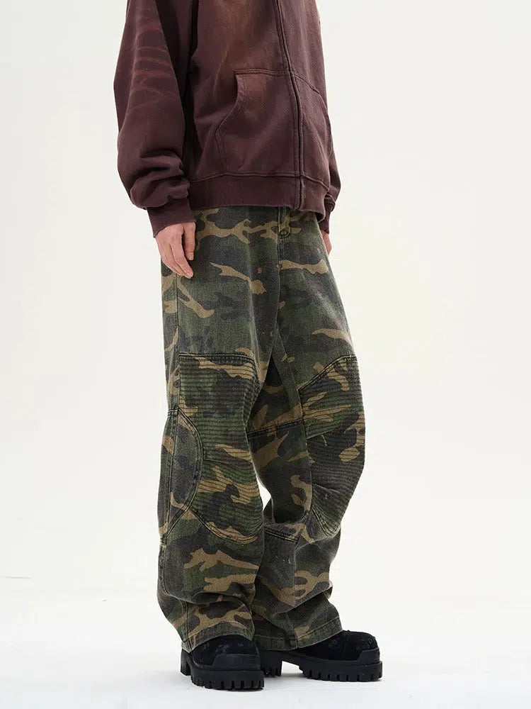 Camouflage Cargo Casual Pants