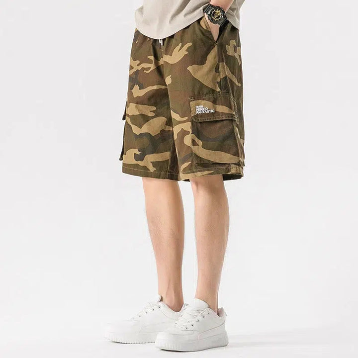 Camouflage Cargo Shorts