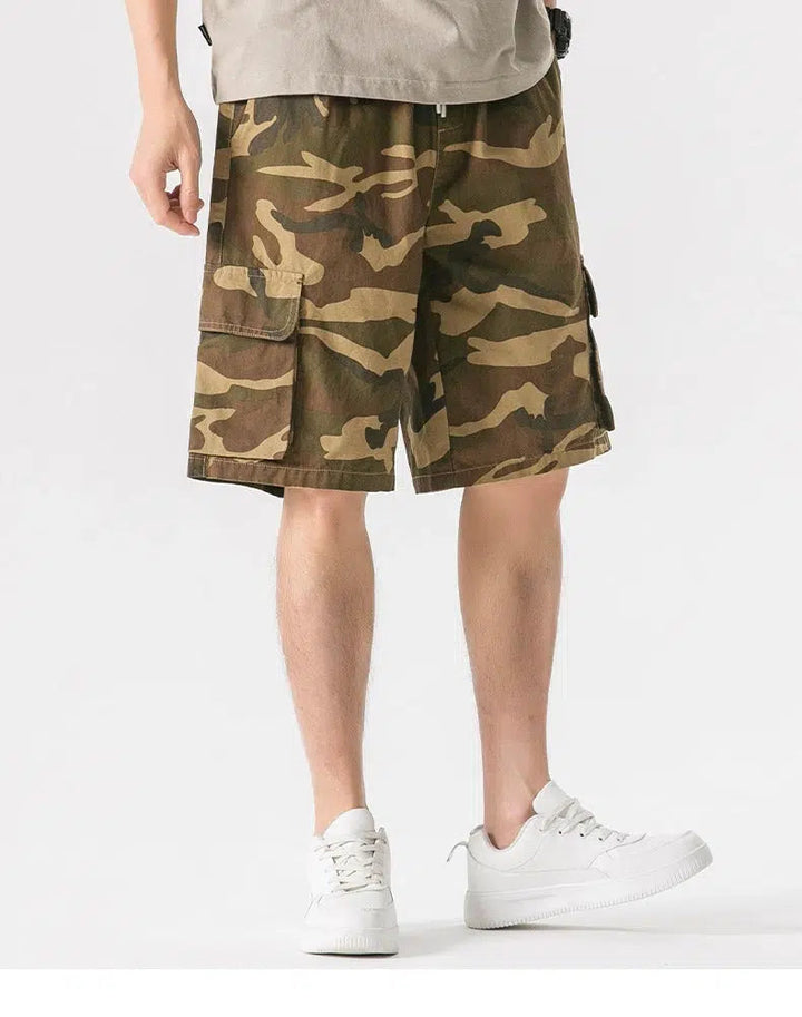 Camouflage Cargo Shorts