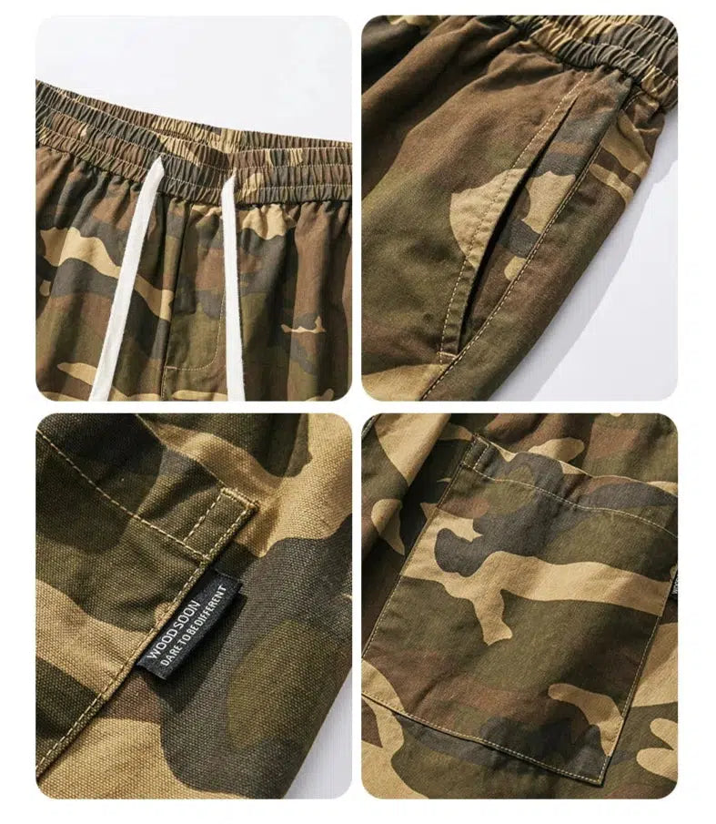 Camouflage Cargo Shorts