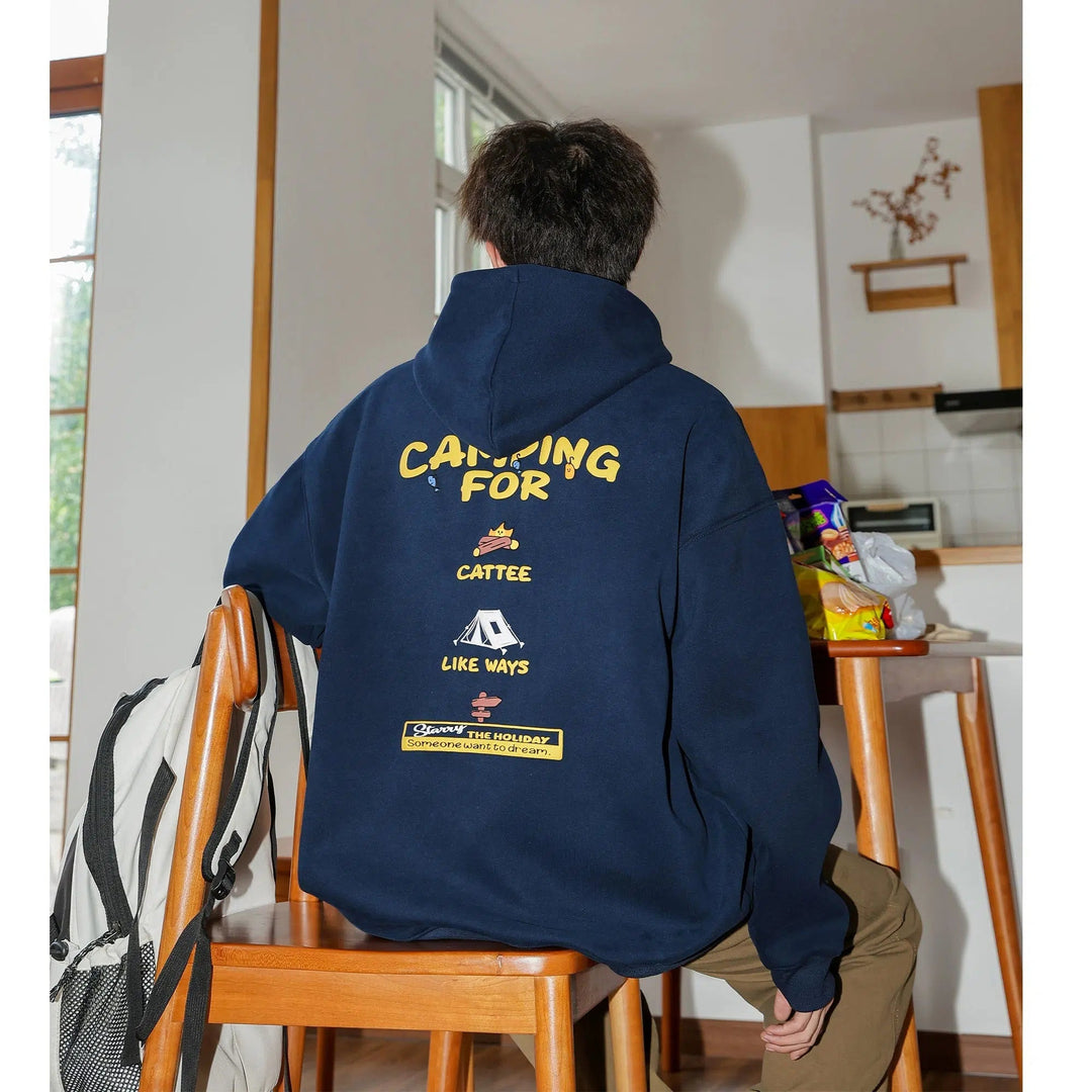 Camping Graphic Hoodie