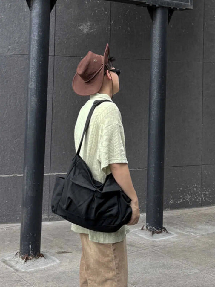 Casual Canvas Shoulder Bag