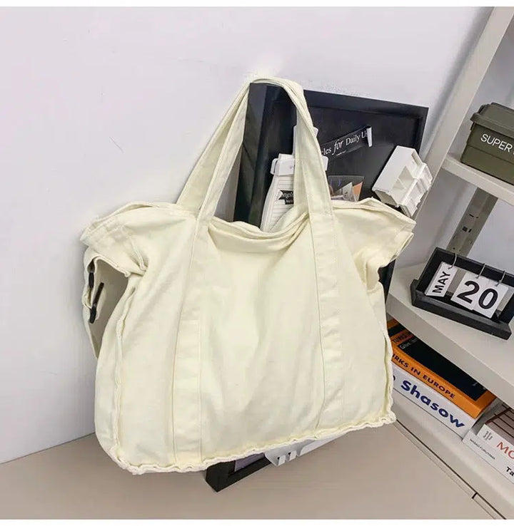 Casual Canvas Shoulder Bag