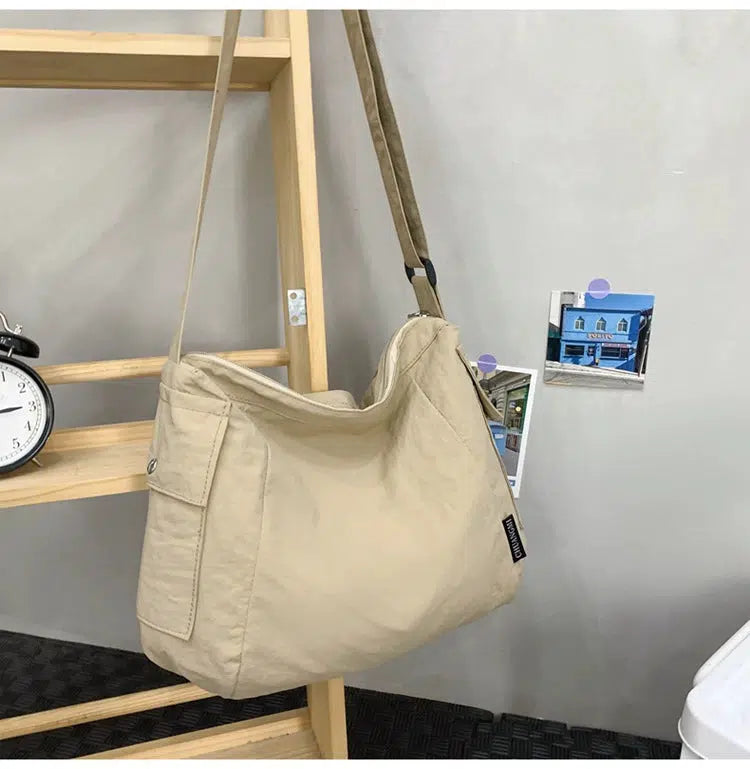 Casual Canvas Shoulder Bag