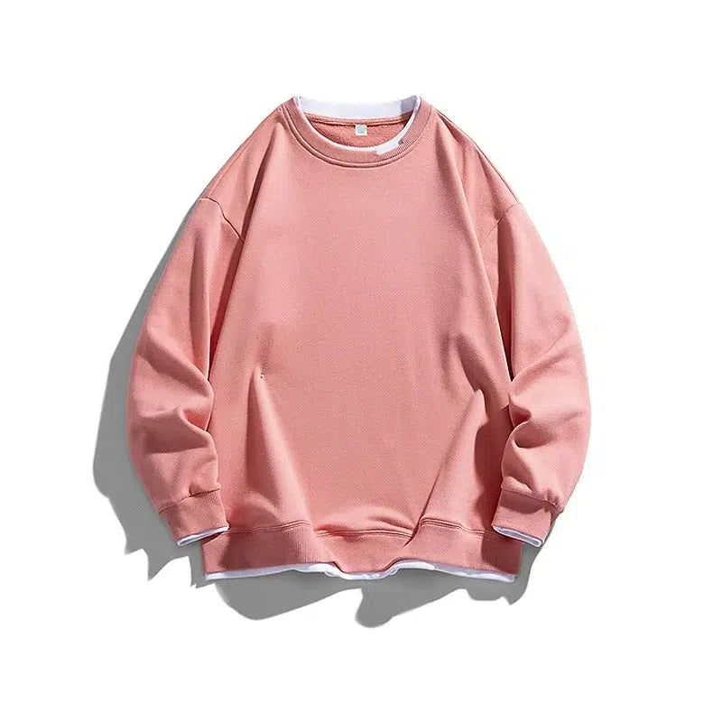 Casual Crew Neck Sweatshirt