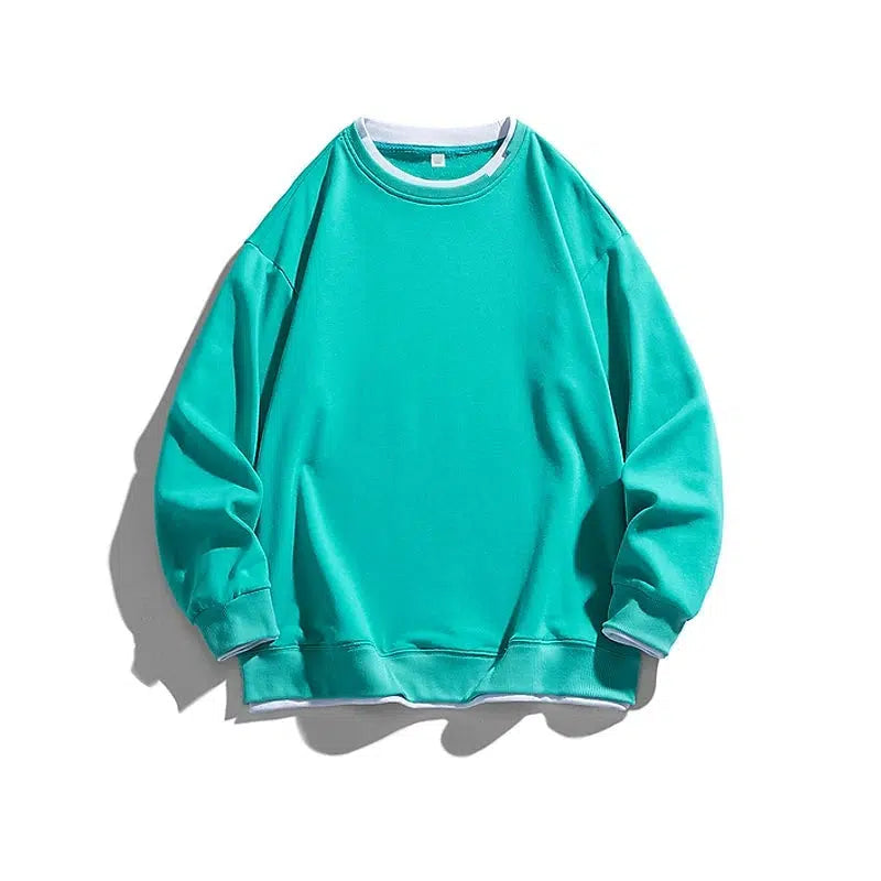 Casual Crew Neck Sweatshirt