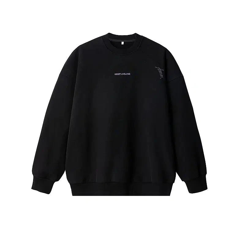 Casual Crewneck Sweatshirt