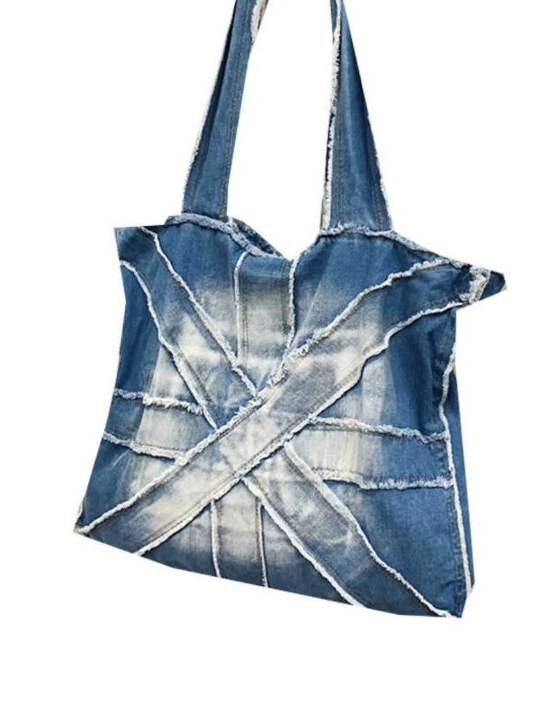 Casual Denim Shoulder Bag