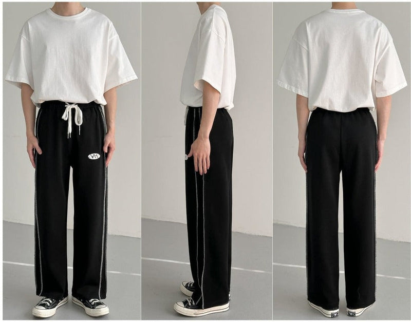 Drawstring sweatpants - The Korean Fashion