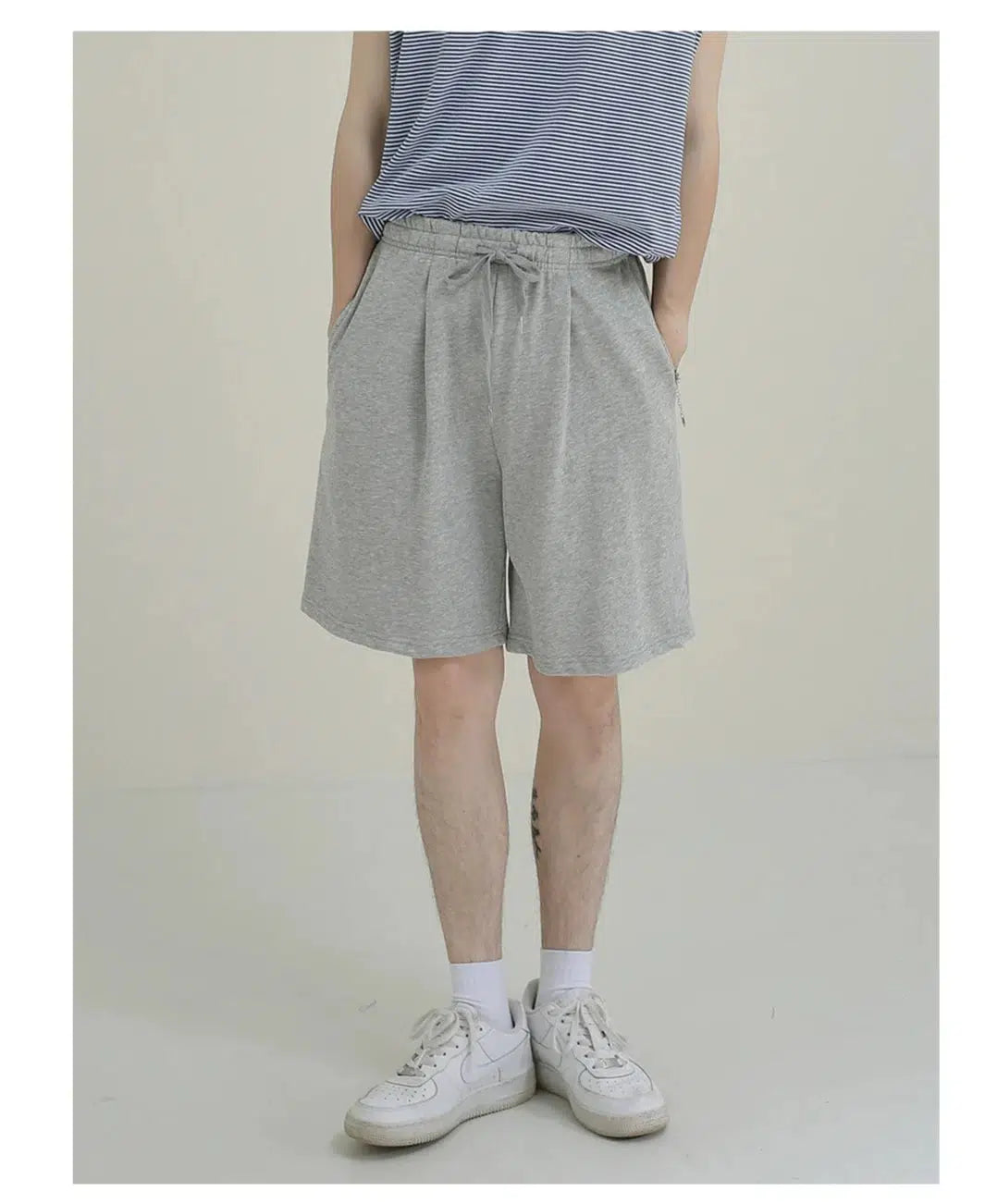 Casual Drawstring Shorts