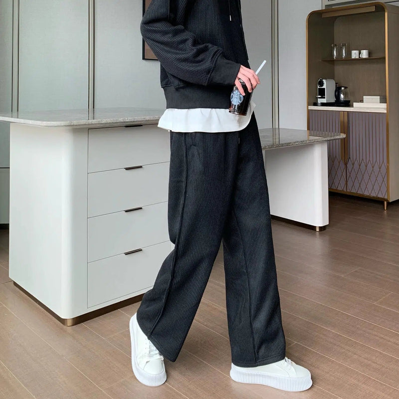 Drawstring sweatpants - The Korean Fashion