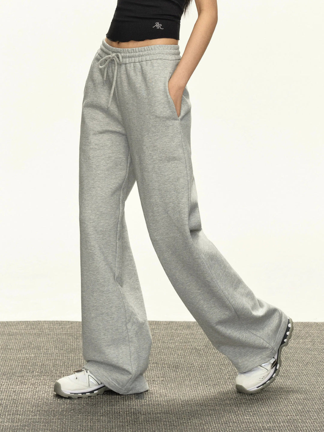 Casual Drawstring Waist Comfy Pants