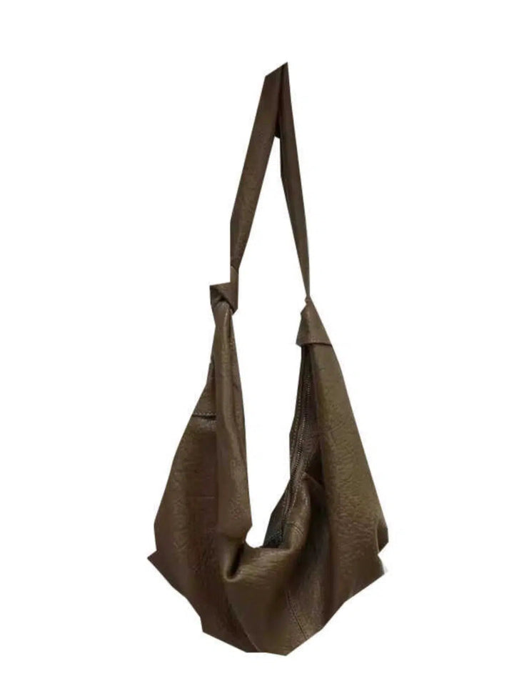 Casual Leather Shoulder Bag