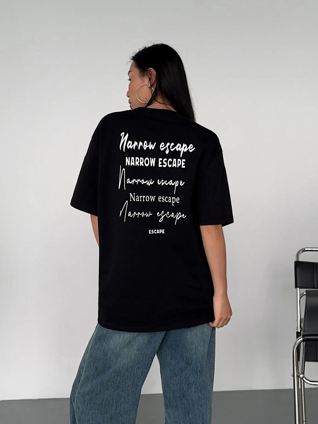 Casual Loose Letter T-shirt