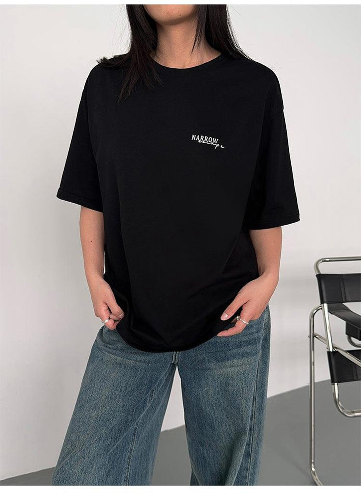 Casual Loose Letter T-shirt