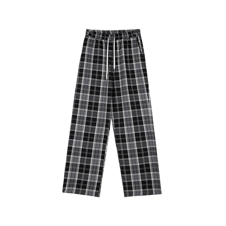 Casual Plaid Pants