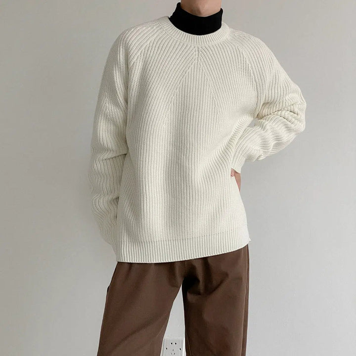 Casual Round Neck Pullover