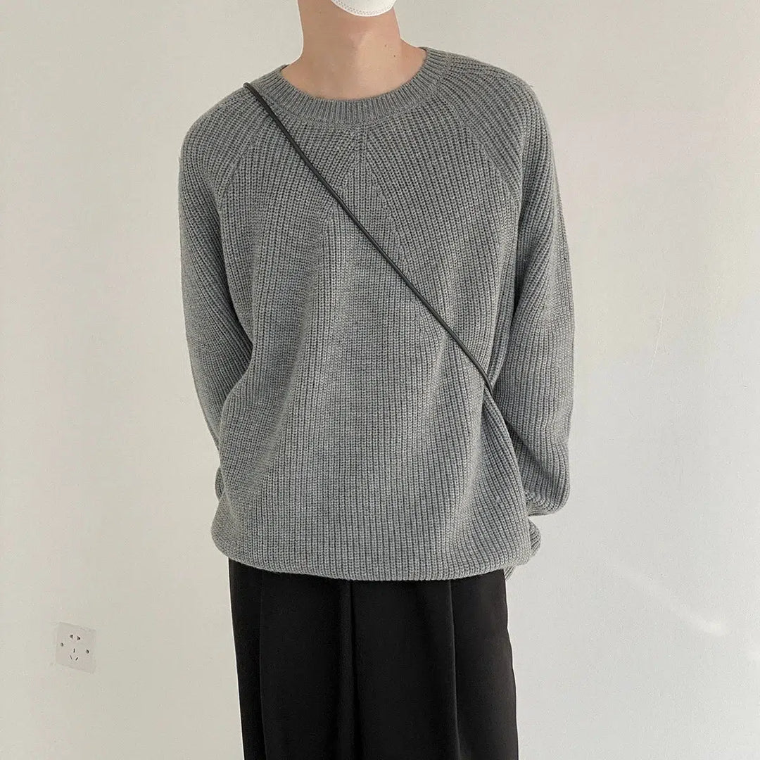 Casual Round Neck Pullover